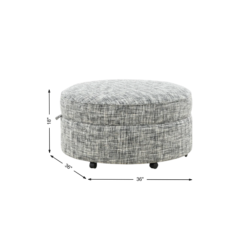 Wentworth Storage Ottoman