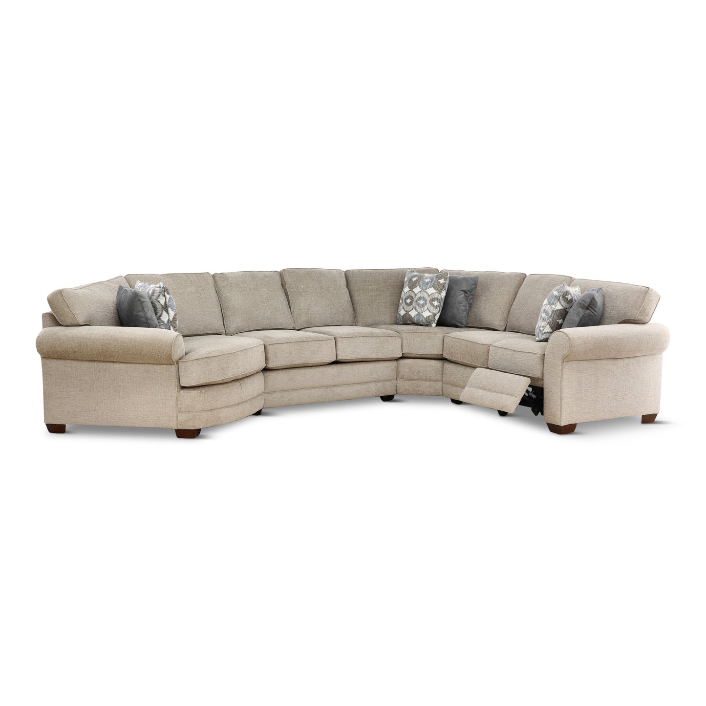 Wentworth 4-Piece Power Reclining Sectional