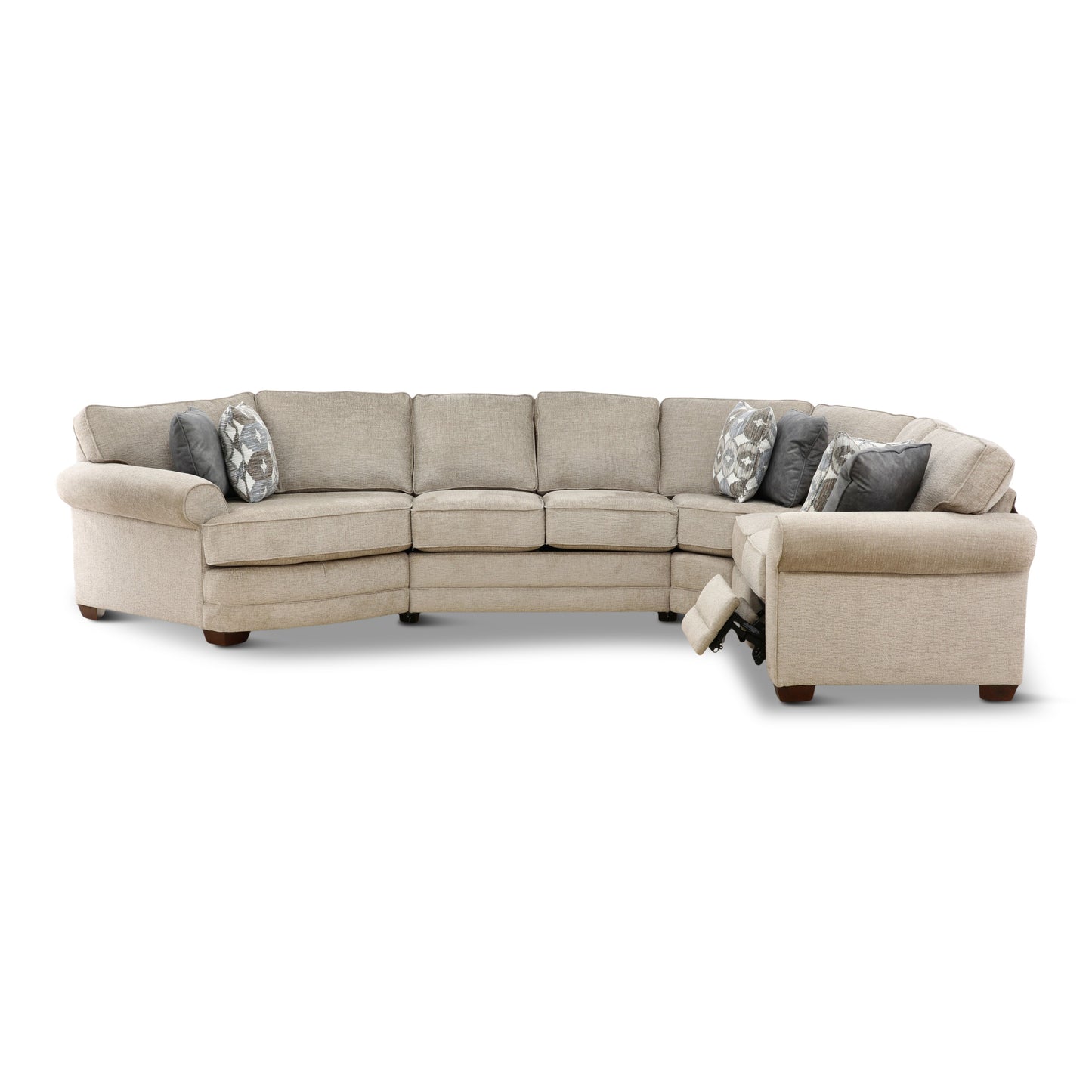 Wentworth 4-Piece Power Reclining Sectional