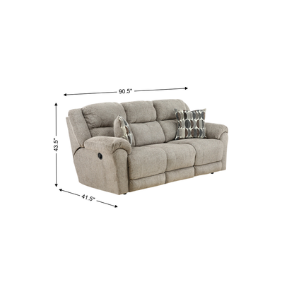 Peppar Reclining Sofa