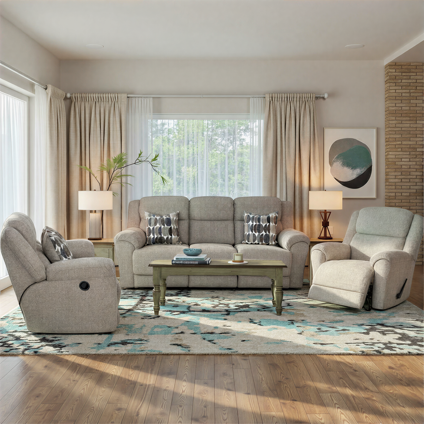 Peppar Rocker Recliner