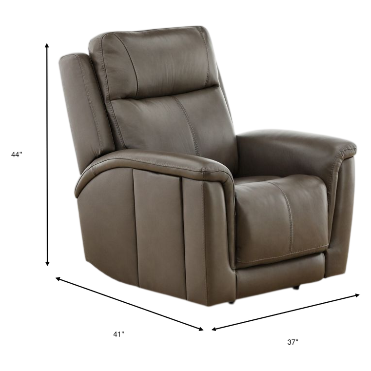 Flexsteel Trey Leather Power Recliner