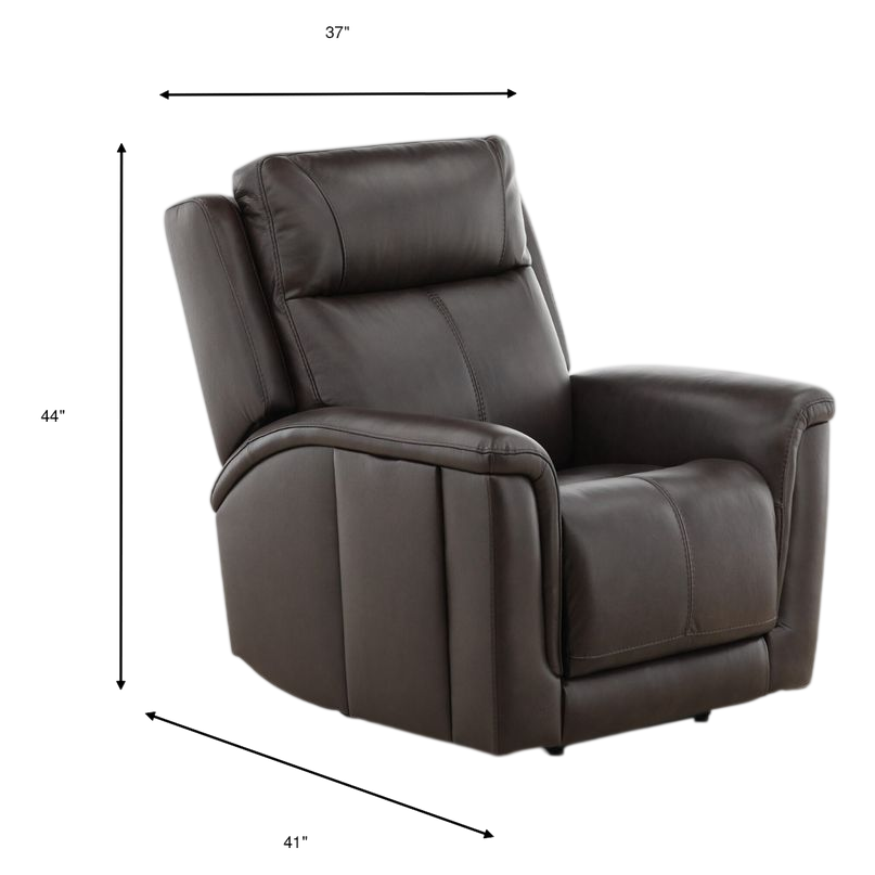 Flexsteel Trey Leather Power Recliner