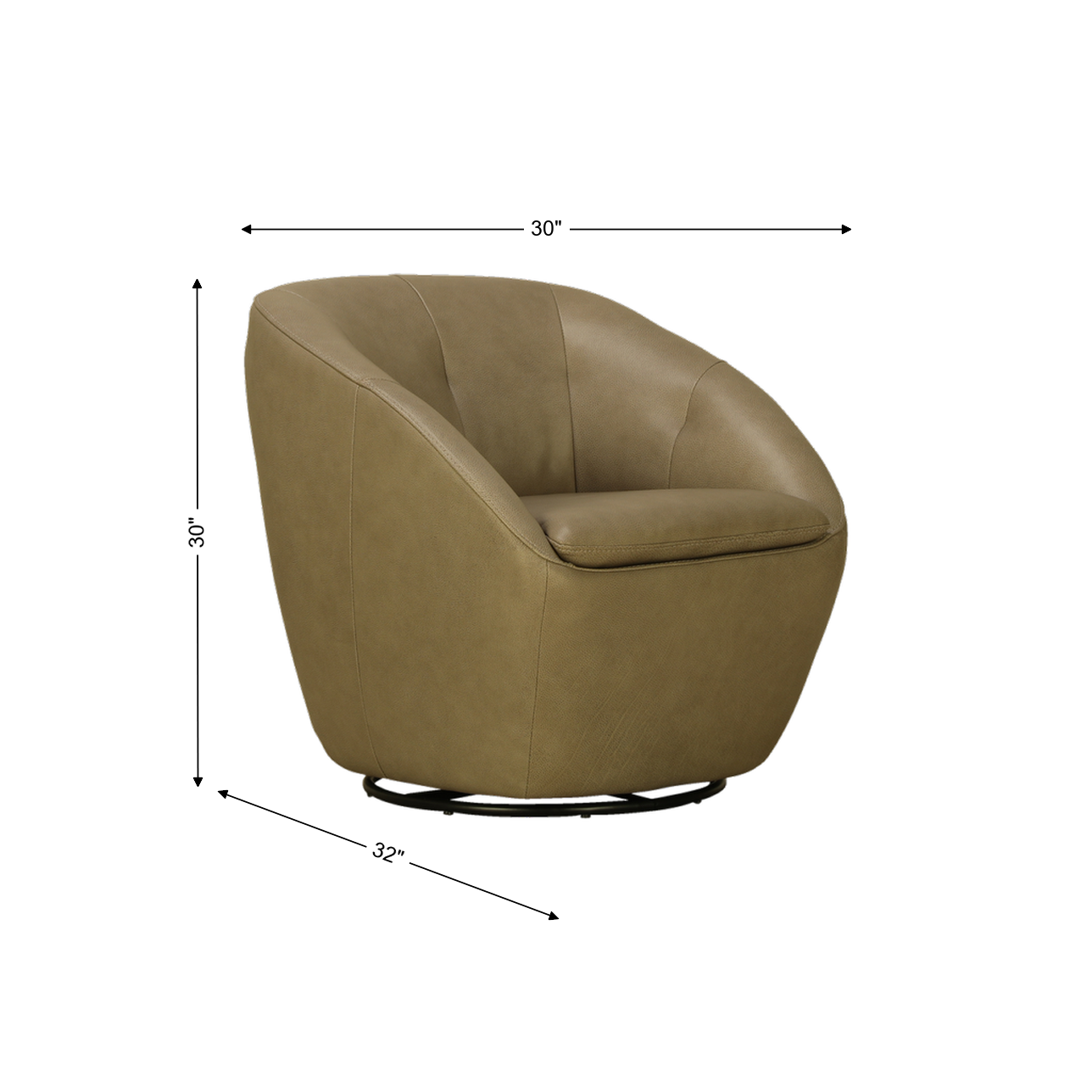 Flexsteel Owen Swivel Chair