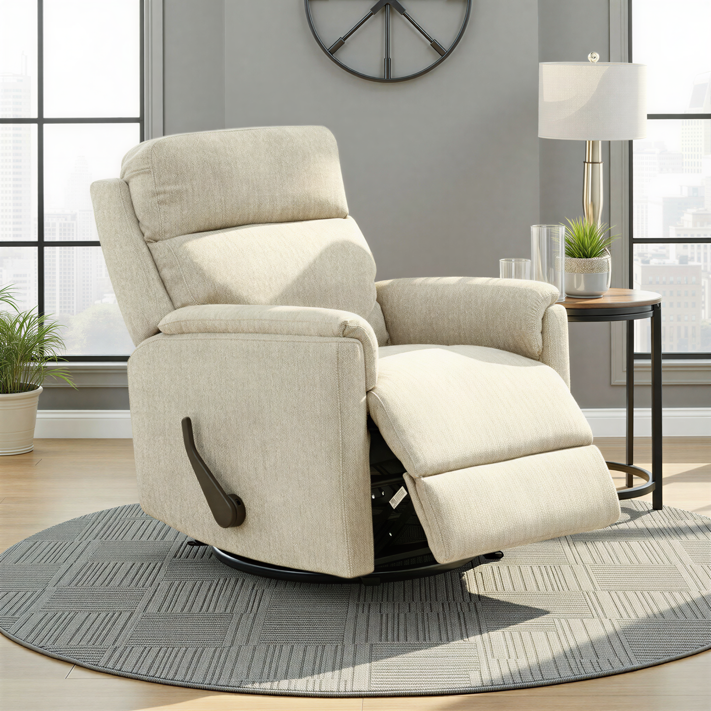Flexsteel Compact Perfect Match Gliding Recliner