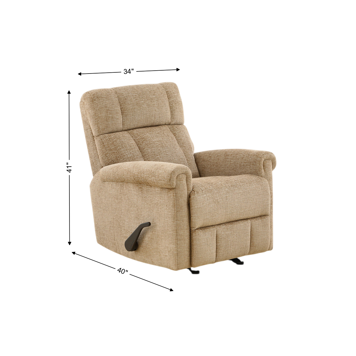 Flexsteel Classic Perfect Match Gliding Recliner
