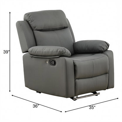 Glider Recliner With LED