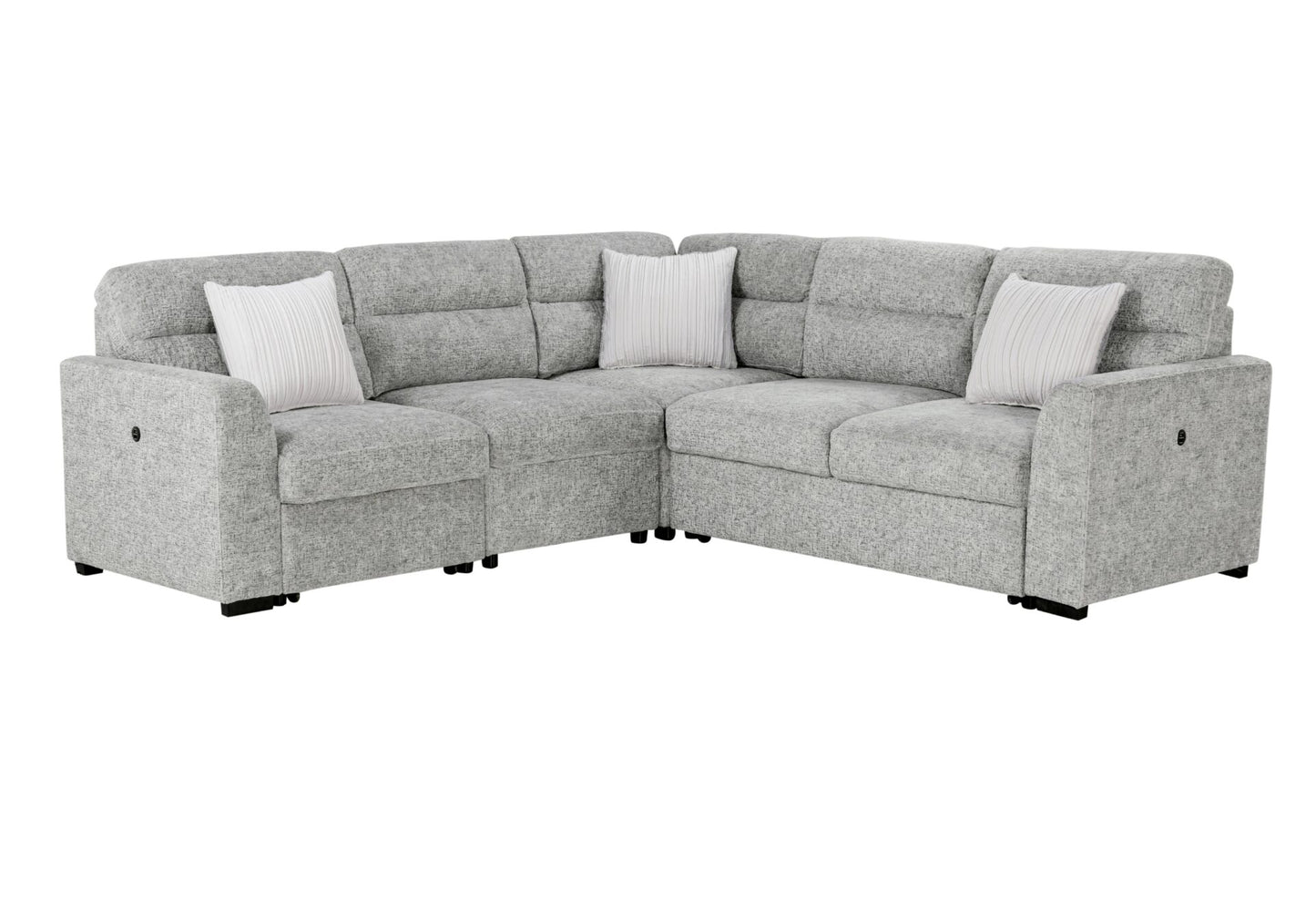 Bellerose 5-Piece Sectional with Pullout Sleeper