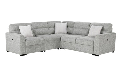 Bellerose 5-Piece Sectional with Pullout Sleeper
