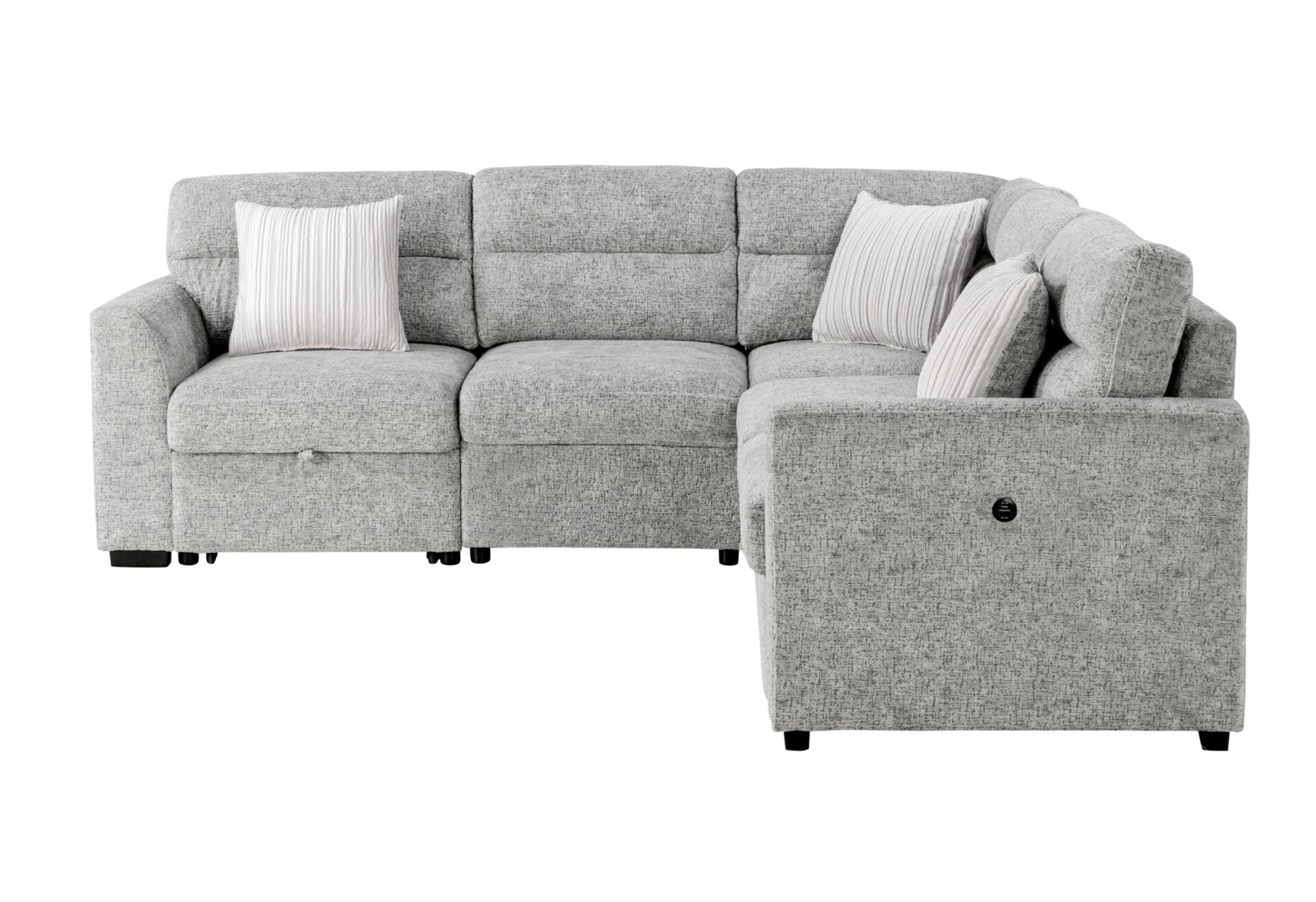 Bellerose 5-Piece Sectional with Pullout Sleeper