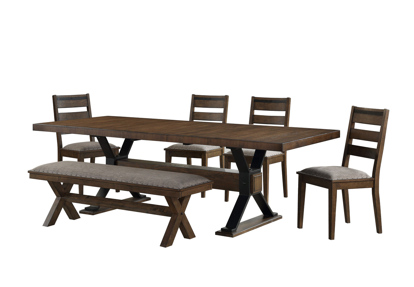 Colton 6-Piece Trestle Dining Set