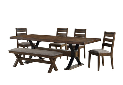 Colton 6-Piece Trestle Dining Set