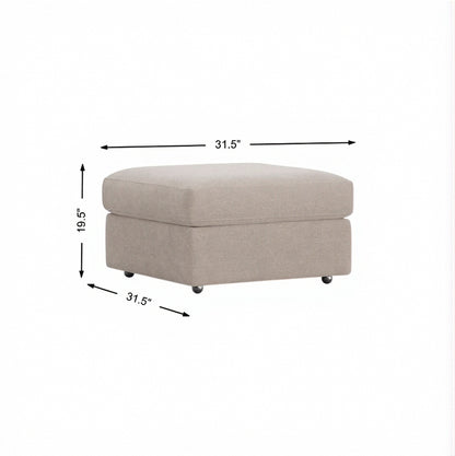 Modular One Storage Ottoman