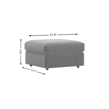 Modular One Storage Ottoman