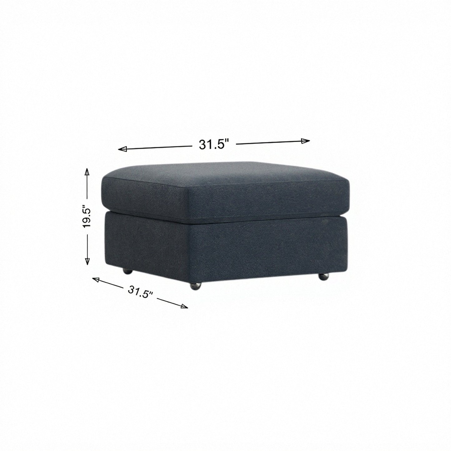 Modular One Storage Ottoman