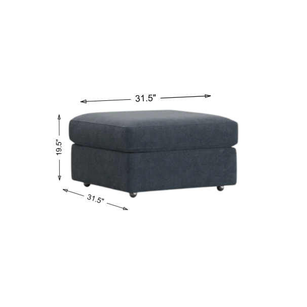 Modular One Storage Ottoman