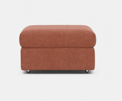 Modular One Storage Ottoman Cantaloupe