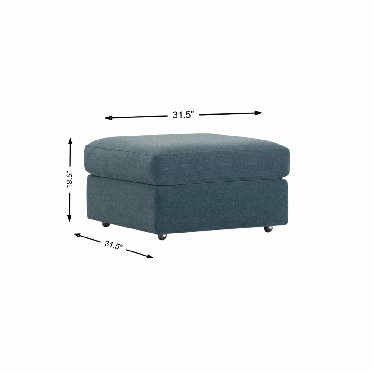 Modular One Storage Ottoman