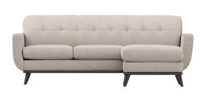 Topaz Sofa Chaise Pebble