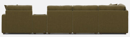 Modular One 8-Piece Sectional Chaise with E-Console