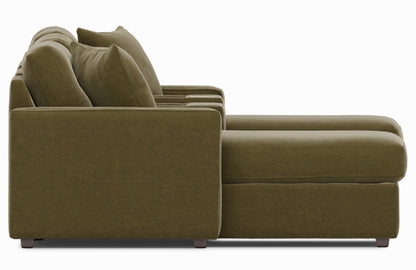Modular One 5-Piece Dual Chaise Sectional with E-Console