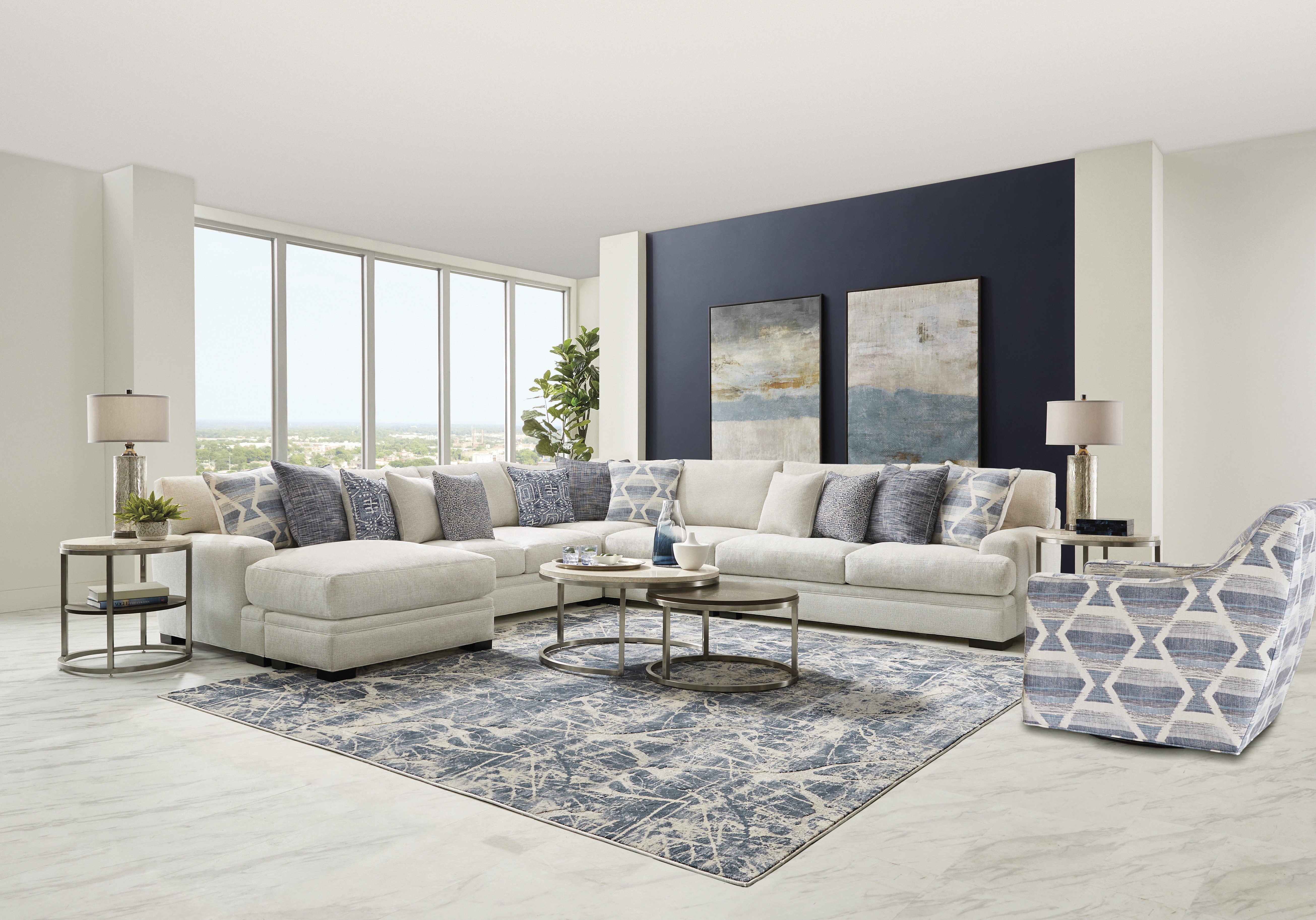 Monaco 4-Piece Sectional – Levin Furniture