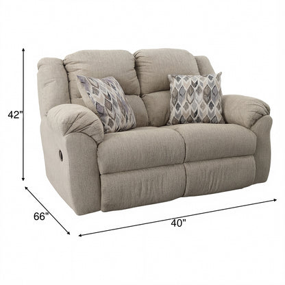 Venture Manual Reclining Loveseat