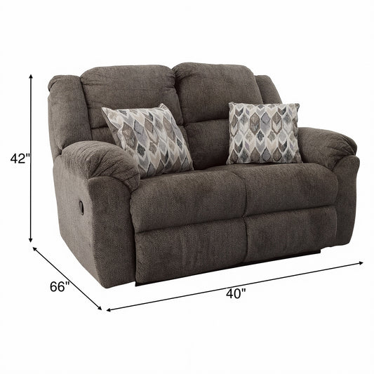 Venture Manual Reclining Loveseat - alternate view