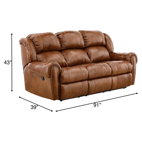 Falynn Leather Reclining Sofa