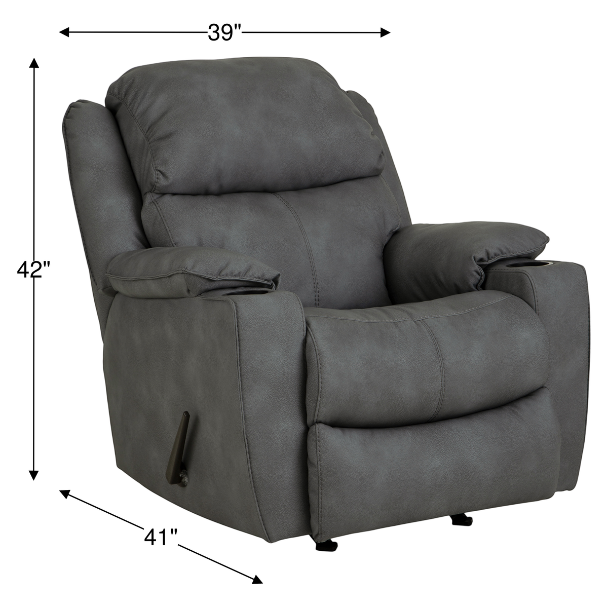 Halloway Manual Rocker Recliner