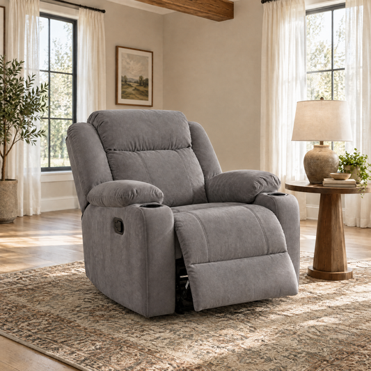 Halloway Manual Rocker Recliner - alternate view
