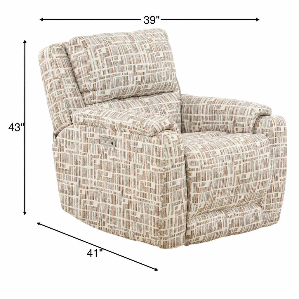 Marley Power Wall Saver Recliner w/ Power Headrest and Zero Gravity