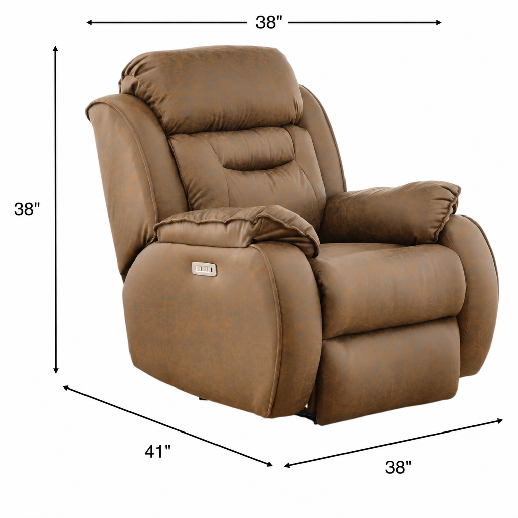 Recliner w/ headrest