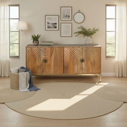 Bailey Four Door Accent Cabinet