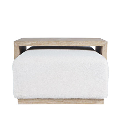 Boone Castered Cocktail Ottoman with Table