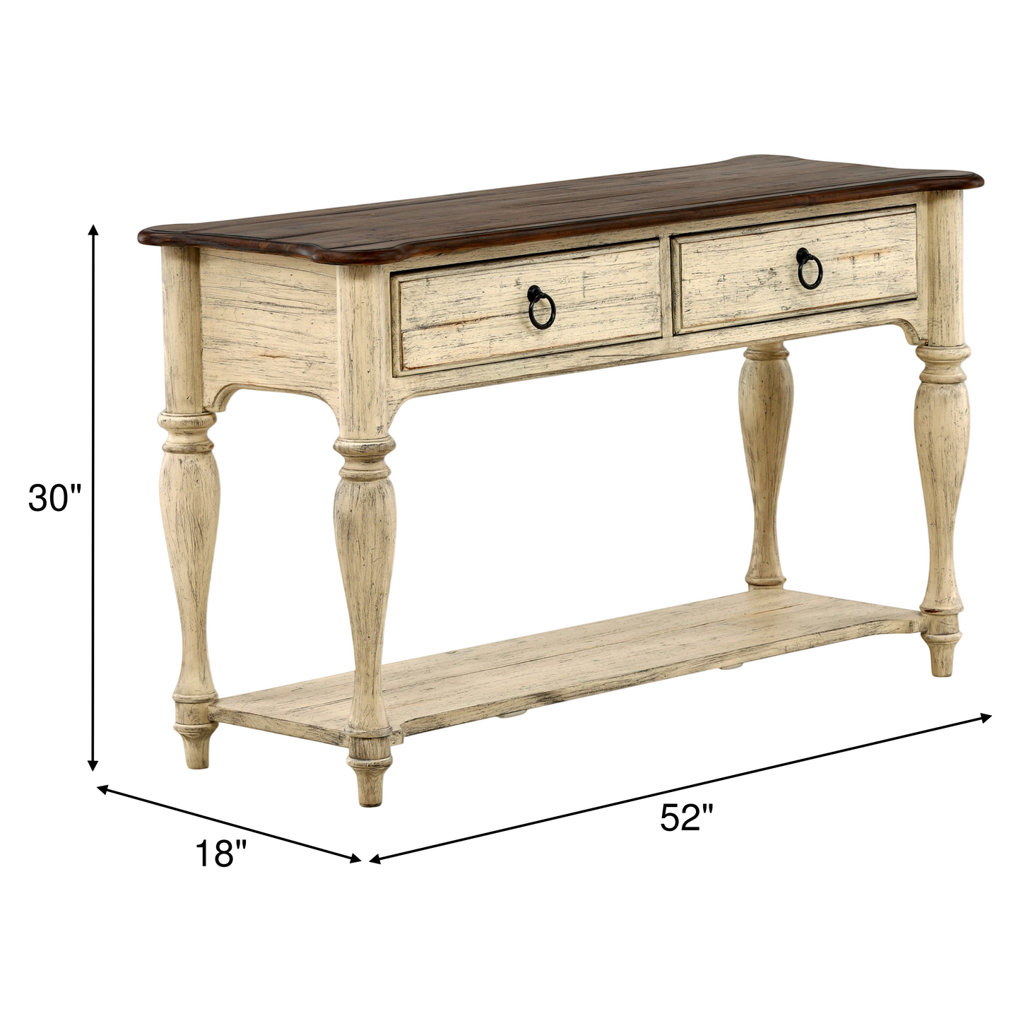 Rustic Roots Sofa Table