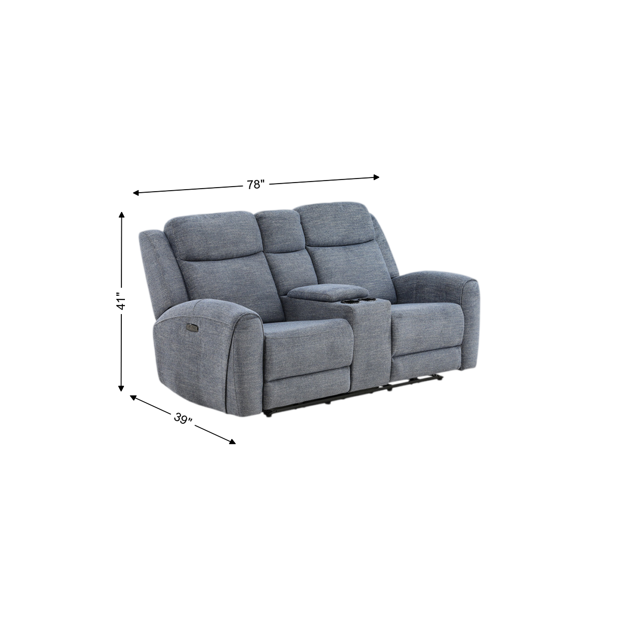 Lawrence Power Console Loveseat