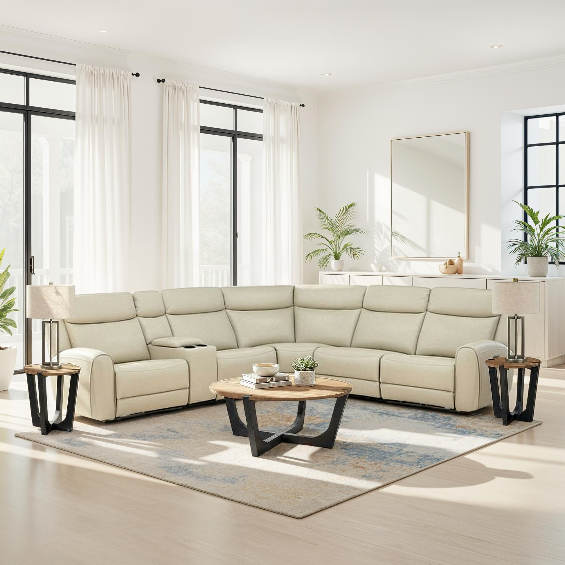 Lawrence 6-Piece Power Reclining Sectional – Levin Furniture Lawrence 6-Piece Power Reclining Sectional – Levin Furniture