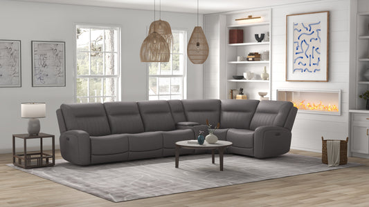 Macon 6-Piece Power Reclining Sectional