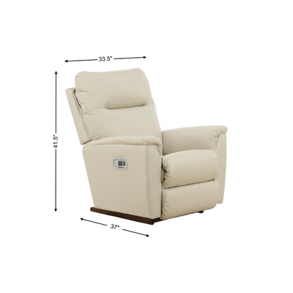 La-Z-Boy Norton Leather Power Rocker Recliner