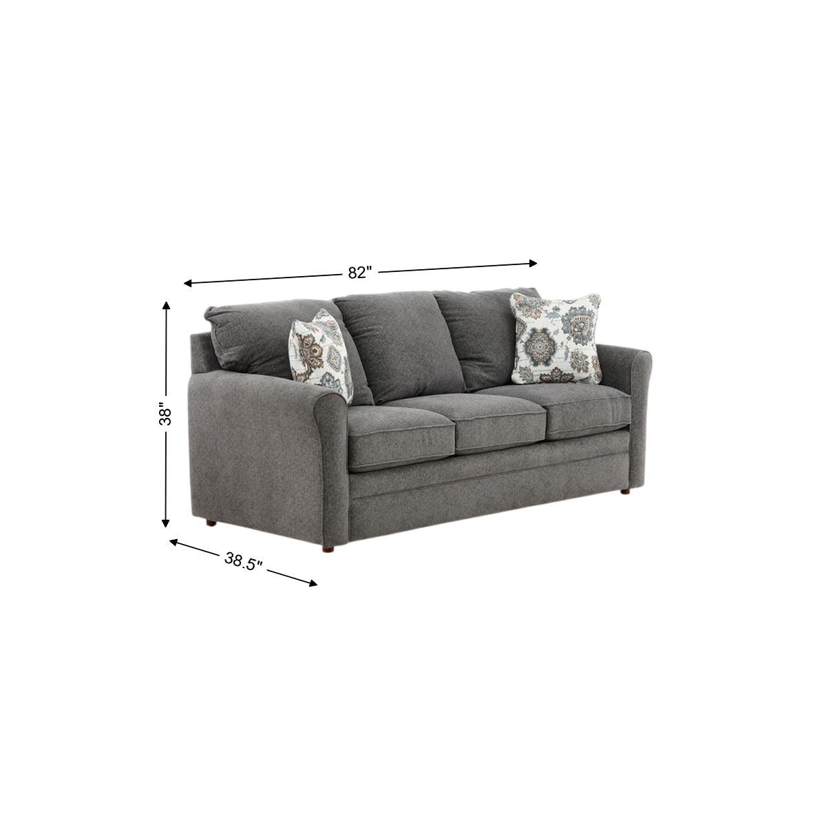 Leah Queen Tempur Foam Sleeper Sofa