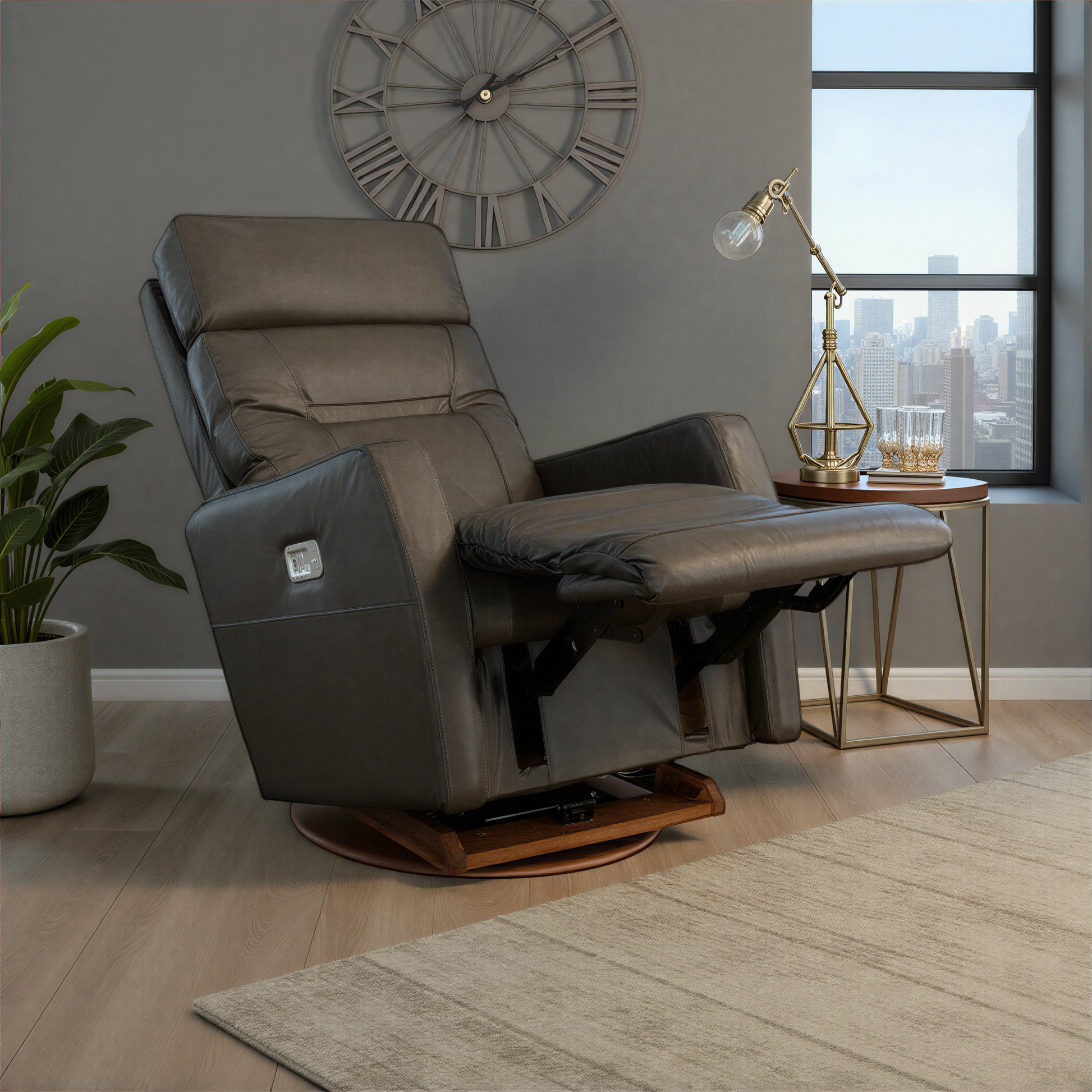 La-Z-Boy Lennon Swivel Power Rocker Recliner – Levin Furniture