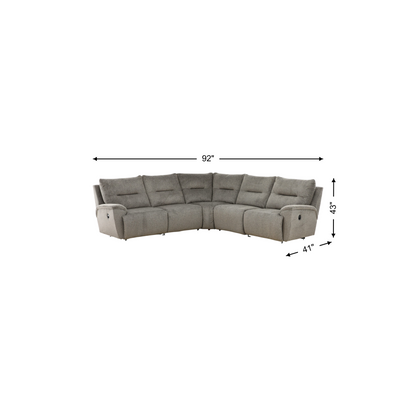 La-Z-Boy Palmer 5-Piece Reclining Sectional