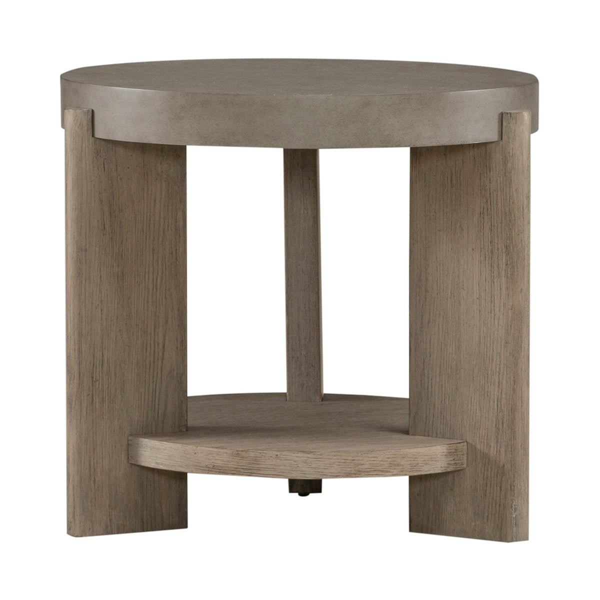 Abner Round End Table