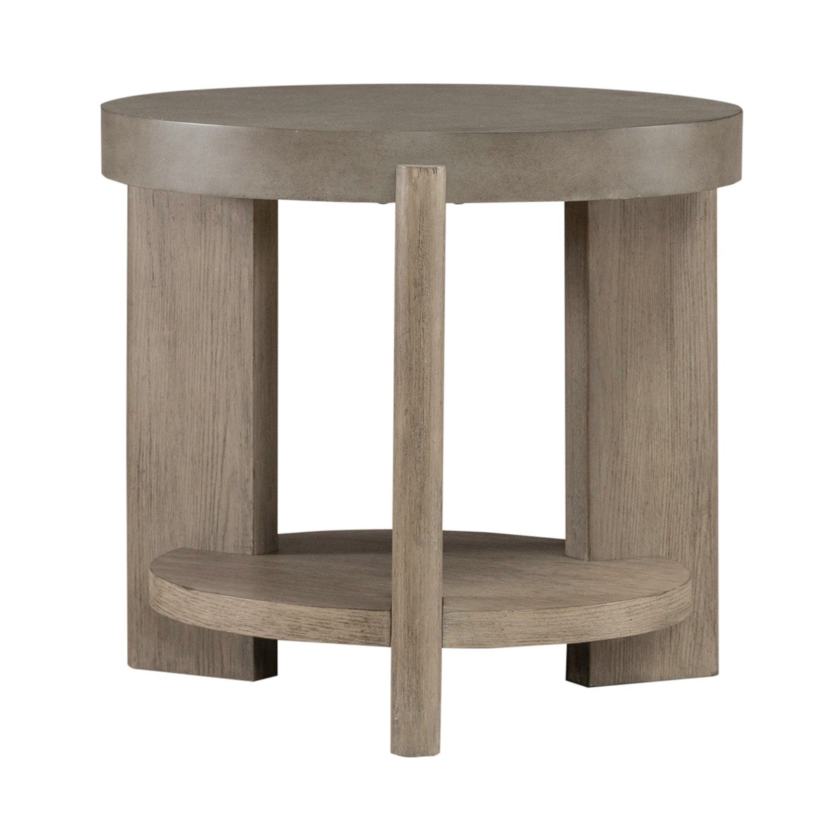 Abner Round End Table