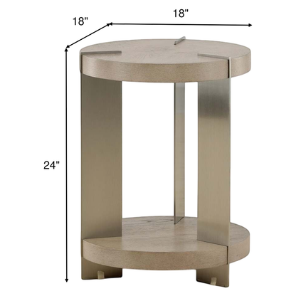 Kasyn Chairside Table