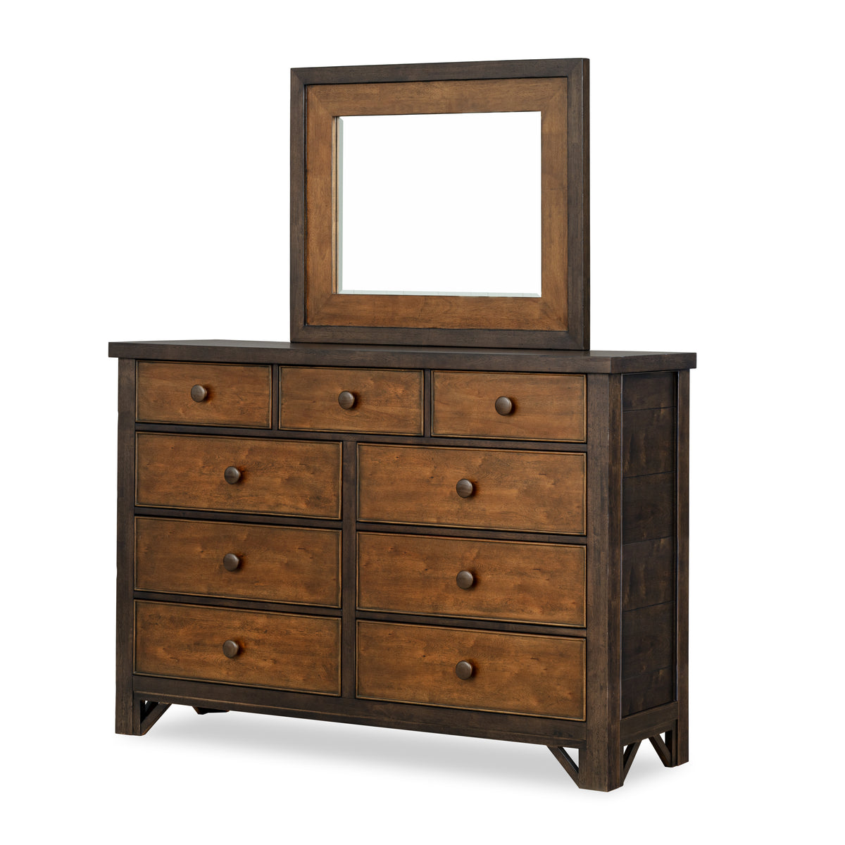 Lakehouse Rectangular Bedroom Mirror