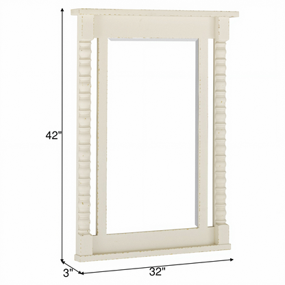 Lakehouse Rectangular Bedroom Mirror