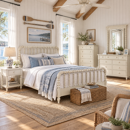 Lakehouse Rectangular Bedroom Mirror
