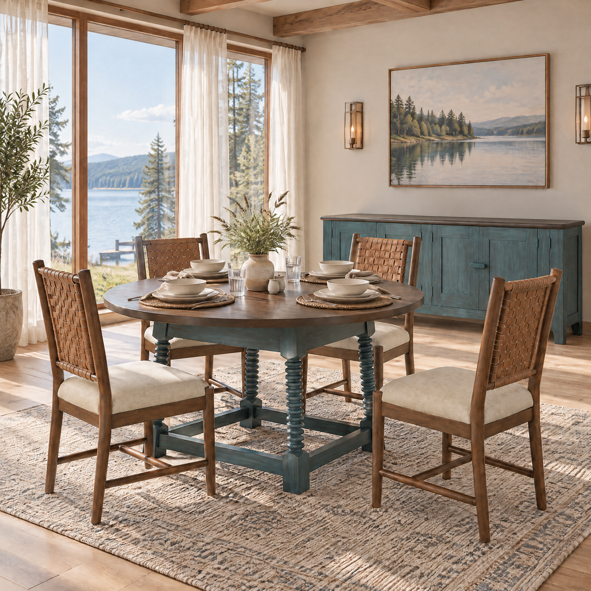 Lakehouse Door Console